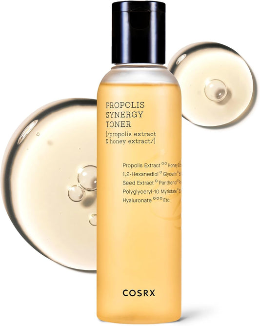 Full Fit Propolis Toner 72% Propolis Extract, Korean Glow Toner for Face, Healthy Glow Boosting Toner, Hydrating Dewy Essence for Soft Plump Skin, Korean Skincare 150Ml